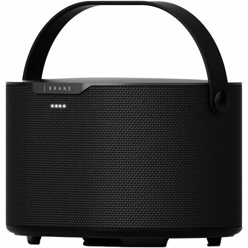 Brane Portable Bluetooth Smart Speaker - Alexa Supported - Black - Floor Standing - Wireless LAN - Battery Rechargeable - 1