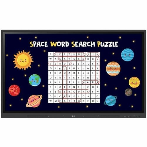 LG CreateBoard 65TR3DK-BM 1651 mm 4K UHD LCD Collaboration Display - ARM Cortex A55 - 8 GB - Infrared (IrDA) - Touchscreen