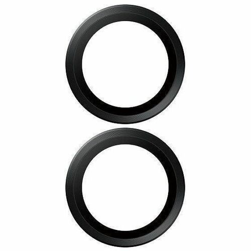 PanzerGlass Hoops Camera Lens Protector - Black, Transparent - Aluminium