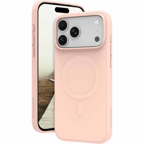 dbramante1928 ApS Greenland Pro Case for Apple iPhone 17 Pro Max Smartphone - Pink Sand - Impact Resistant, Anti-slip, Dro