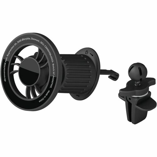 dbramante1928 ApS re-charge iPhone, Smartphone, Car SmartPhone Holder - 59 mm x 59 mm x 115 mm x - Recycled Plastic - Blac