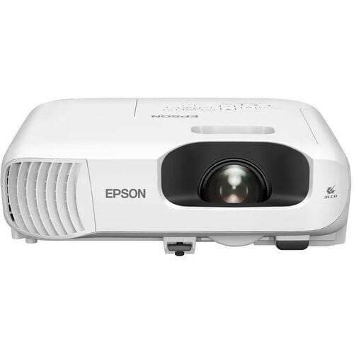 Epson EB-W56S Short Throw 3LCD Projector - 16:10 - Ceiling Mountable, Desktop, Portable - White - Front, Ceiling - 1080p -