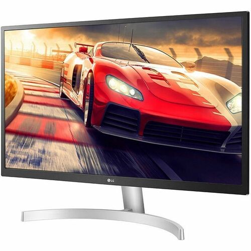LG 27UL500-W 27" (68.6 cm) Class 4K UHD LCD Monitor - 16:9 - White - 27" (68.6 cm) Viewable - In-plane Switching (IPS) Tec