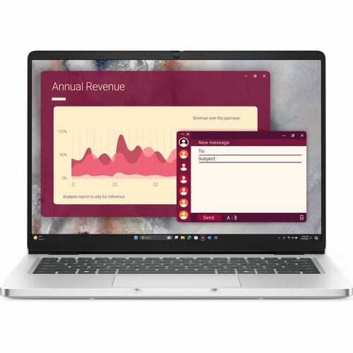 Ordinateur Portable - Dell Pro 14 PC14250 - Écran 35,6 cm (14") - Full HD Plus - 60 Hz - Intel Core Ultra 5 235U - Technol