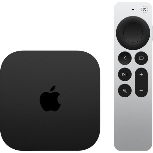 TV de Internet Apple TV 4K - 64GB HDD - LAN inalámbrica Cable Included - Negro - Siri - HDR10, HDR10+, HLG - Dolby Digital
