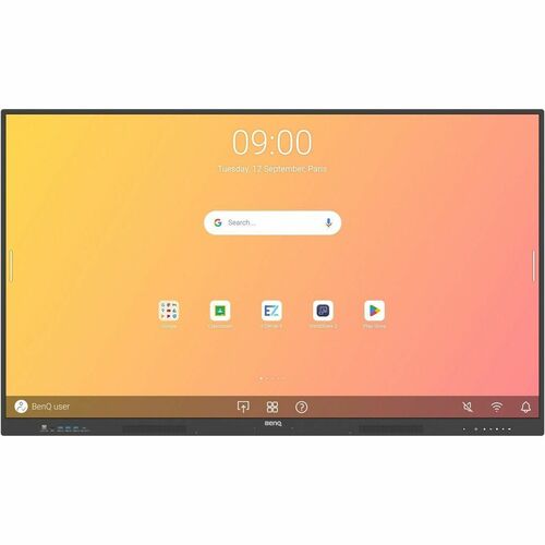 BenQ RE7504A 1905 mm 4K UHD LCD Collaboration Display - 3840 x 2160 - 450 cd/m² - 1,200:1 Contrast Ratio - 2160p - HDMI