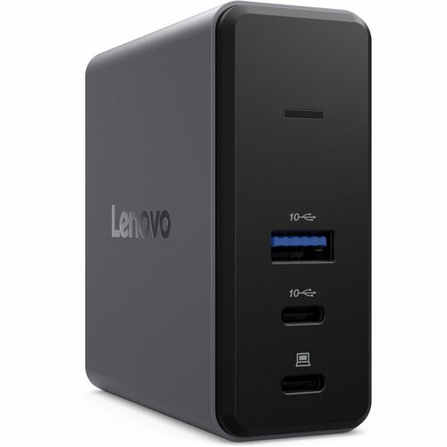 Lenovo USB Type C Docking Station for Notebook - Charging Capability - Memory Card Reader - TransFlash - Grey - Portable -