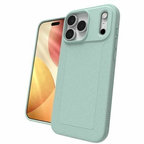ZAGG Luxe Snap Case for Apple iPhone 17 Pro Max Smartphone - Textured - Serene Mint - Drop Resistant, Impact Resistant, Sc