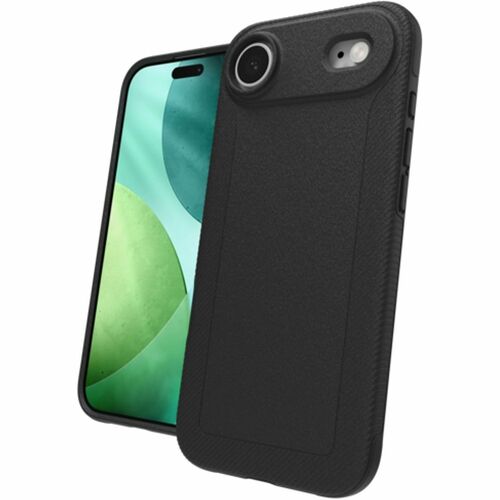 ZAGG Luxe Snap Case for Apple iPhone 17 Air Smartphone - Textured Grip - Black - Drop Resistant, Impact Resistant, Scratch