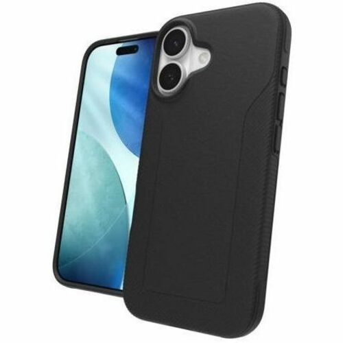 ZAGG Luxe Snap Case for Apple iPhone 17 Smartphone - Textured Grip - Black - Drop Resistant, Impact Resistant, Scratch Res