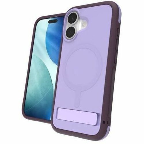 ZAGG Sedona Snap Case for Apple iPhone 17 Smartphone - Dusty Grape - Drop Resistant, Impact Absorbing, Impact Resistant, S