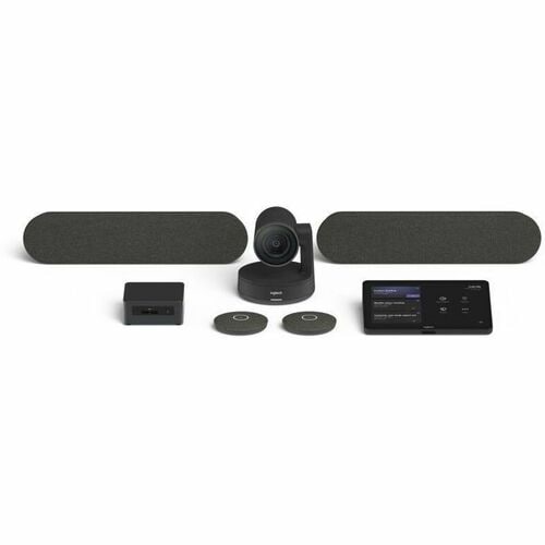 Logitech Rally Plus Video Conference Equipment - Large Room Size Supported - Graphite