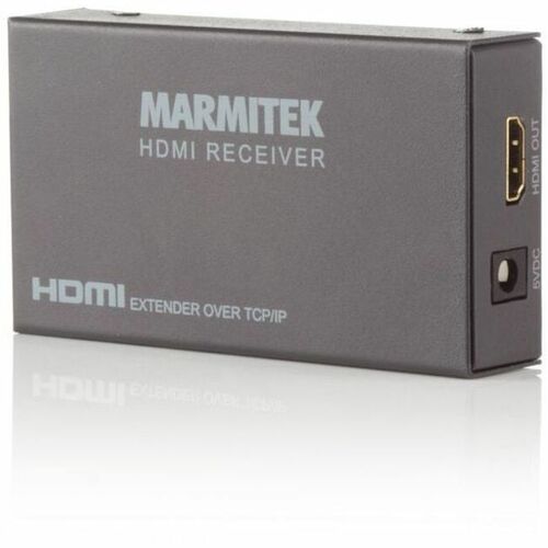 Marmitek Video-Extender-Receiver - Verkabelt - 120 m Reichweite - 1 x Netzwerk (RJ-45) - 1 x HDMI Aus - Kategorie 5e, Kate