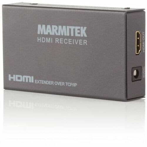 Marmitek Video-Extender-Receiver - Verkabelt - 120 m Reichweite - 1 x Netzwerk (RJ-45) - 1 x HDMI Aus - Kategorie 5e, Kate