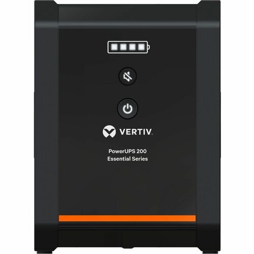 Vertiv PowerUPS 200 Essential PSA6E-1600IT-IEC, 1600VA/925W, AVR, User-Replaceable Batteries, Battery Backup, 6 IEC Outlet