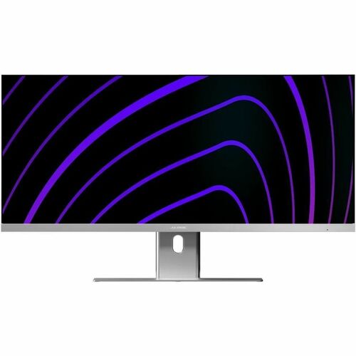 ALOGIC Edge 40in Ultrawide WQHD LCD Monitor with 90W PD Silver HDMI cable USB-C cable Power Adaptor