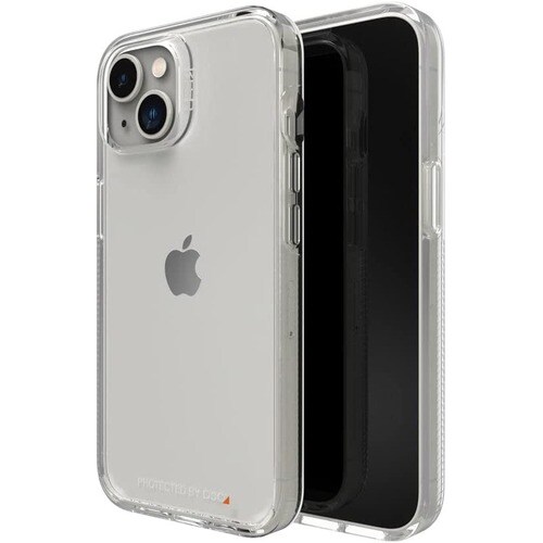 gear4 Crystal Palace Case for Apple iPhone 14 Smartphone - Clear - Transparent - Impact Resistant, Drop Resistant, Yellowi