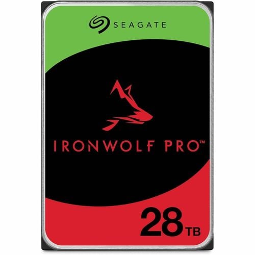Seagate IronWolf Pro ST28000NT000 28 TB Hard Drive - 3.5" Internal - SATA (SATA/600) - Conventional Magnetic Recording (CM
