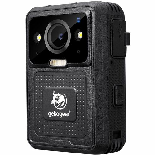 GekoGear AEGIS 400 Digital Camcorder - 5.1 cm (2"") LCD Screen - 4K - Black - 32 Megapixel Image - H.264, H.265, MP4 - 128