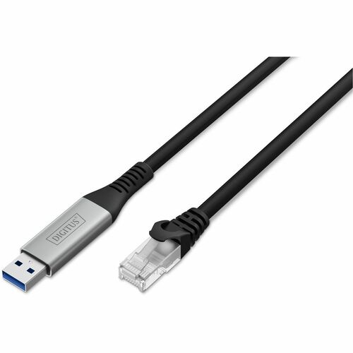 Digitus 2 m RJ-45/USB Netzwerkkabel - 1 Stück - Cable for Netzwerkgerät, Notebook, Peripheriegerät, Router, Desktop-PC, Wa