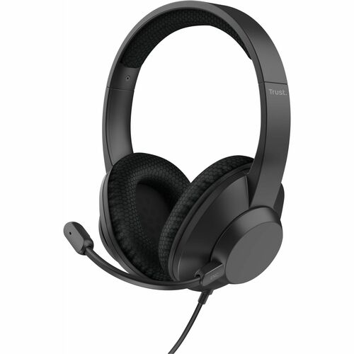 Trust Ayda Max Kabel Über das Ohr, Kopfbügel, Auf den Ohren Stereo Headset - Schwarz - Binaural - Ohrumschließend - 20 Hz 