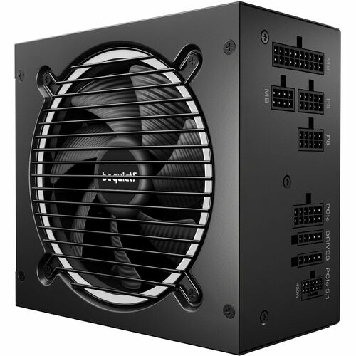 be quiet! Pure Power 13 L13-M-650W EPS12V, EPS 2.92, ATX 3.1 Modular Power Supply - 650 W - Black - Internal - 120 V AC, 2