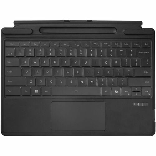 Adesso Bluetooth keyboard for Microsoft Surface Pro X 8/9/10/11 - Aluminum Body - 0.3" Height x 8.9" Width x 11.4" Depth