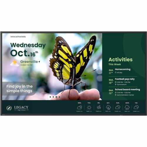 BenQ ST4304 1092,20 mm LCD Digital-Signage-Display - 18 Stunden / 7 Tage Betrieb - Energy Star - Advanced Super Dimension 