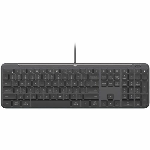 Logitech Signature Slim K620 Teclado - Tamanho grande - Cabo Conectividade - USB Tipo C Interface - Português - QWERTY Lay