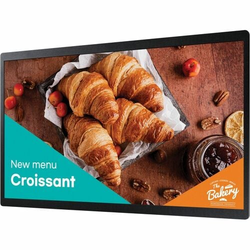 LCD Pantalla digital Signage Samsung QB24C 604.52mm Full HD - 16 Horas/7 Días Operación - Interruptor de superdimensión av