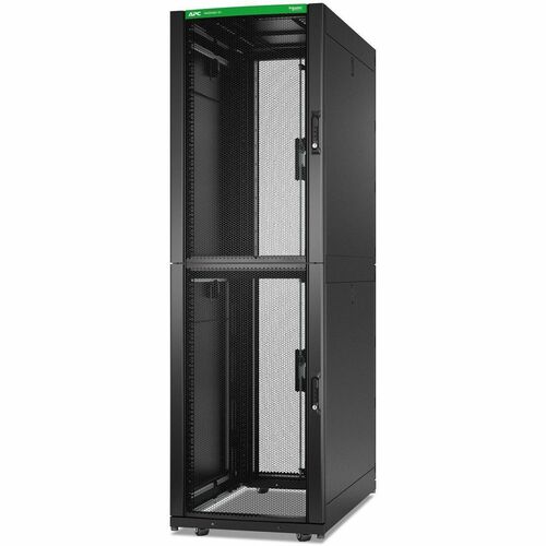 APC by Schneider Electric NetShelter SX 42U Enclosed Cabinet Rack Cabinet for Server, Data Center - 482.60 mm Rack Width x
