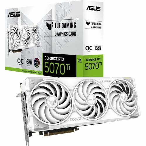 ASUS TUF Gaming GeForce RTX 5070 Ti 16GB GDDR7 OC White Edition