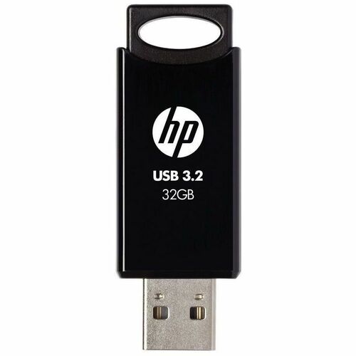 HP 712w 32 GB USB 3.2 (Gen 1) Type A Flash Drive - Black - 120 MB/s Read Speed