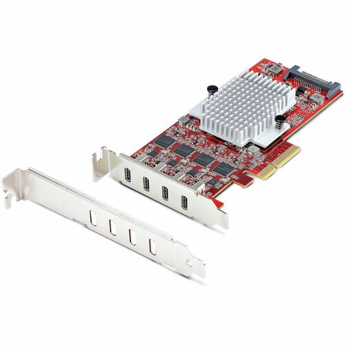 StarTech.com USB Adapter - PCI Express x4 - 1,25 GB/s, 640 MB/s, 60 MB/s, 1,50 MB/s, 140,80 kB/s - Desktop, Server, Smartp