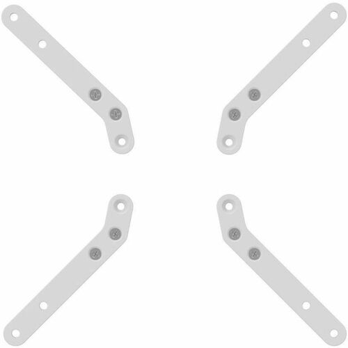 Vogel's MOMO A003 Mounting Extension for Monitor, Mounting Arm - White - Height Adjustable - 100 x 200, 200 x 100 - VESA M