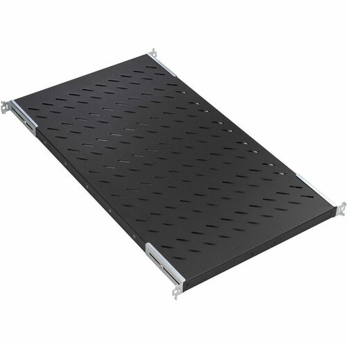 Schneider Electric 1U Rack-mountable Rack Shelf for IT Equipment1000 mm Rack Depth - Black - Metal - 50 kg Maximum Weight 