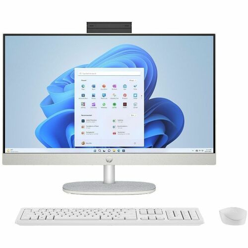 HP 24-cr0901in All-in-One Computer - Intel Core i3 13th Gen i3-1315U - 8 GB - 512 GB SSD - 60.45 cm (23.80") Full HD - Des