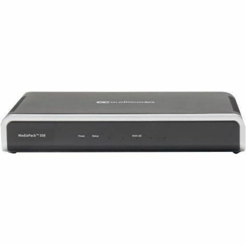 AudioCodes MediaPack MP-508 VoIP Gateway - TAA Compliant - 2 x RJ-45 - 8 x FXS - Ethernet, Fast Ethernet, Gigabit Ethernet