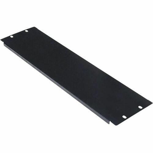 Roline Cable Protection - Jet Black - Blind Panel Cover - 3U Rack Height - Steel