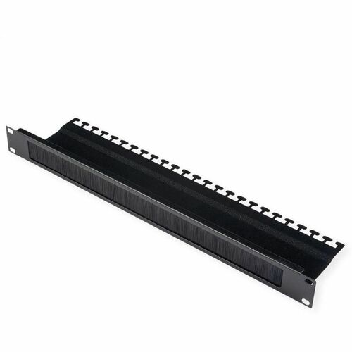 Roline Cable Routing - Jet Black - Cable Duct - 1U Rack Height - Steel