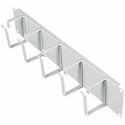 Roline Cable Routing - Light Grey - Cable Management Bracket - 2U Rack Height - Steel