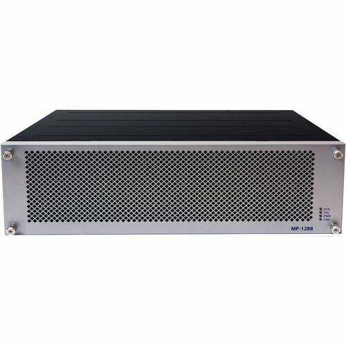 AudioCodes MediaPack MP-1288 VoIP Gateway - TAA Compliant - 2 x RJ-45 - 216 x FXS - Ethernet, Gigabit Ethernet, Fast Ether