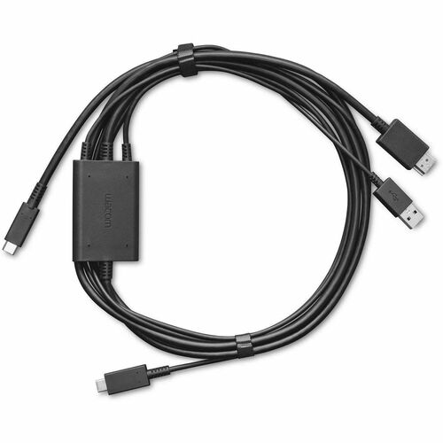 Wacom 2 m Datentransferkabel - Cable for Kreativstift-Display - Schwarz