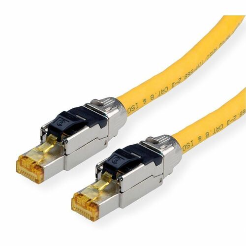 Roline 1 m Category 8.1 Network Cable - Cable for Network Device - First End: 1 × RJ-45 Network - Male - Second End: 1 × R