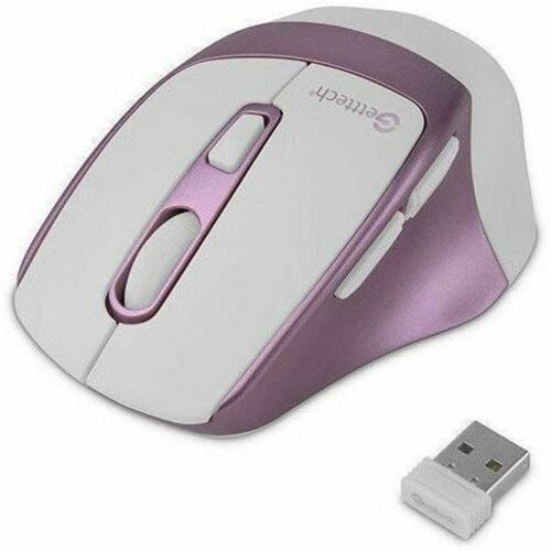 Mouse Inalámbrico Getttech , 2.4 Ghz, 5m De Conexión, Ratón Ergonómico De Dpi Ajustable De 3 Niveles, Ratón Inalámbrico Co