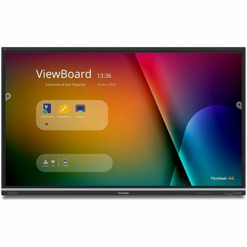 ViewSonic ViewBoard IFP7551 1905 mm 4K UHD LCD Collaboration Display - Rockchip RK3576 - 3840 x 2160 - 2160p - Android 14