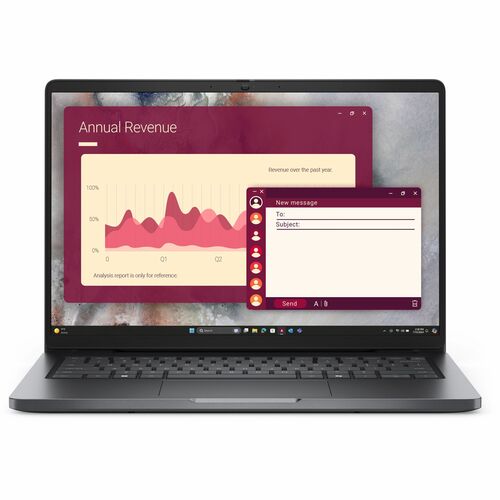 Dell Pro 14 PC14250 35.6 cm (14") Notebook - Full HD Plus - Intel Core 5 120U - 8 GB - 512 GB SSD - English (US) Keyboard 