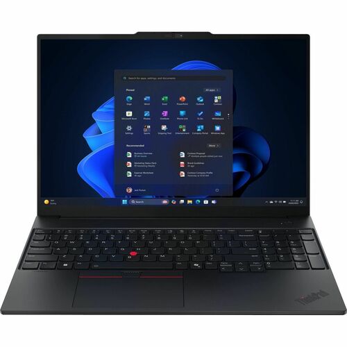 Computer portatile - Lenovo ThinkPad E16 Gen 3 21SR0041IX 40,6 cm (16") - WUXGA - 60 Hz - Intel Core Ultra 7 Seconda gener