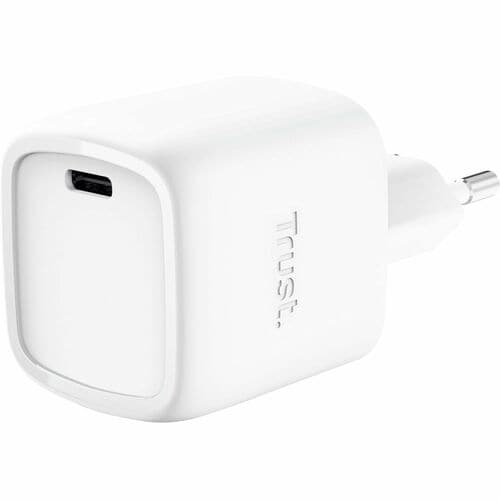 Adattatore CA Trust Maxo - 30 W - Adattatore universale - 1 USB Type-C - Per Smartphone, Computer portatile, Tablet PC - E