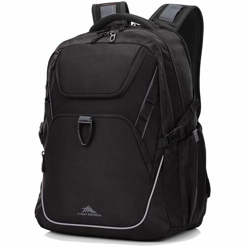 High Sierra Access 4 Carrying Case (Backpack) for 43.2 cm (17") Notebook - Black - RFID Resistant - Polyester Body - Shoul